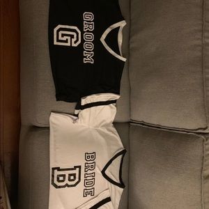 Bride and groom tees